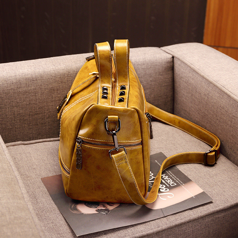 Retro American Messenger Shoulder Bag