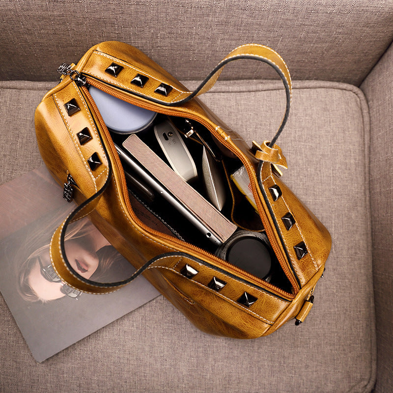 Retro American Messenger Shoulder Bag