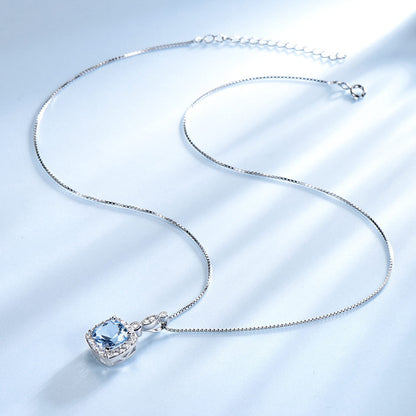 Elegant Sterling Silver Four-Piece Jewelry Set