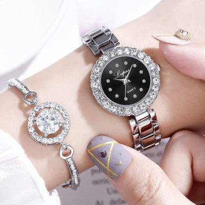 CrystalGrace Bracelet Watch