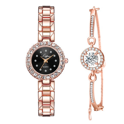 CrystalGrace Bracelet Watch