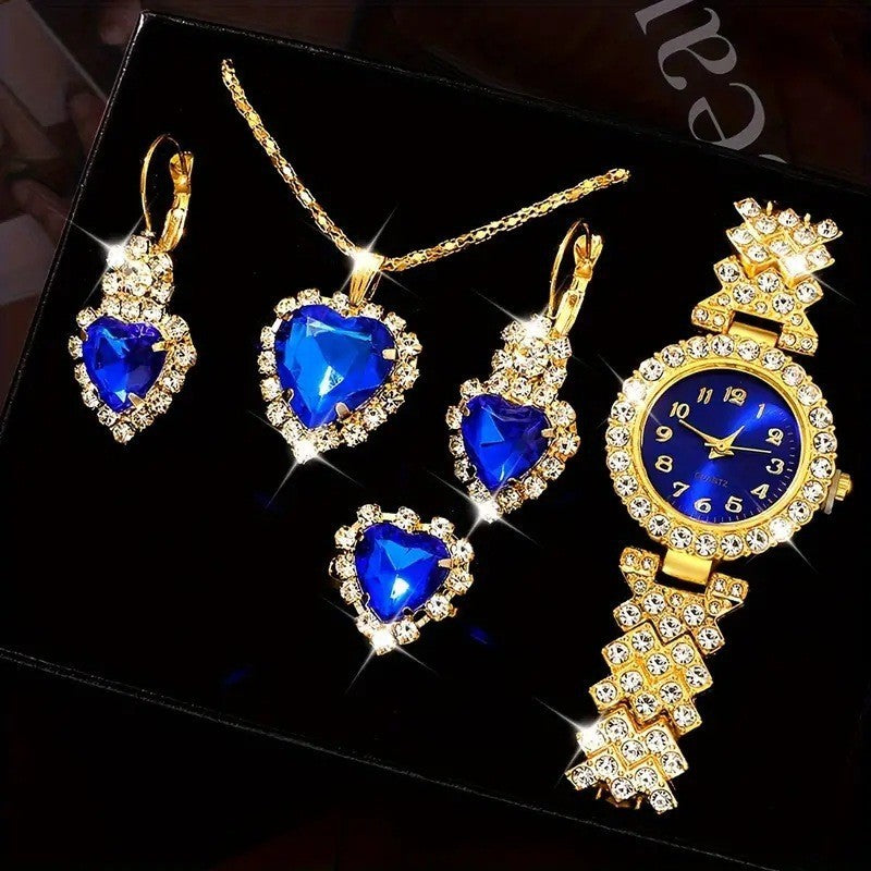 Crystal Jewelry Gift Set