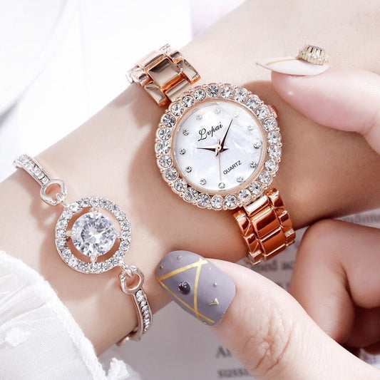 CrystalGrace Bracelet Watch