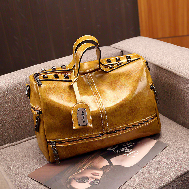 Retro American Messenger Shoulder Bag