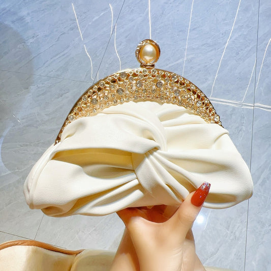 Diamond-Embellished Luxury Clutch