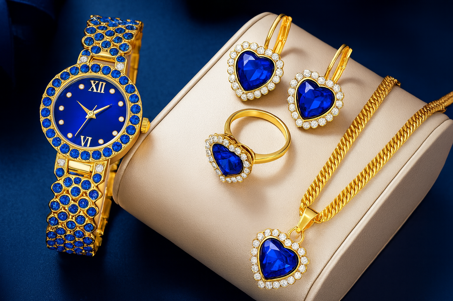 Crystal Jewelry Gift Set