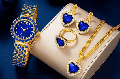 Crystal Jewelry Gift Set