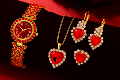 Crystal Jewelry Gift Set