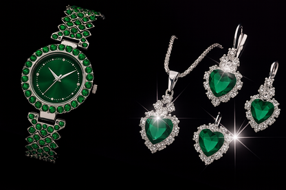 Crystal Jewelry Gift Set