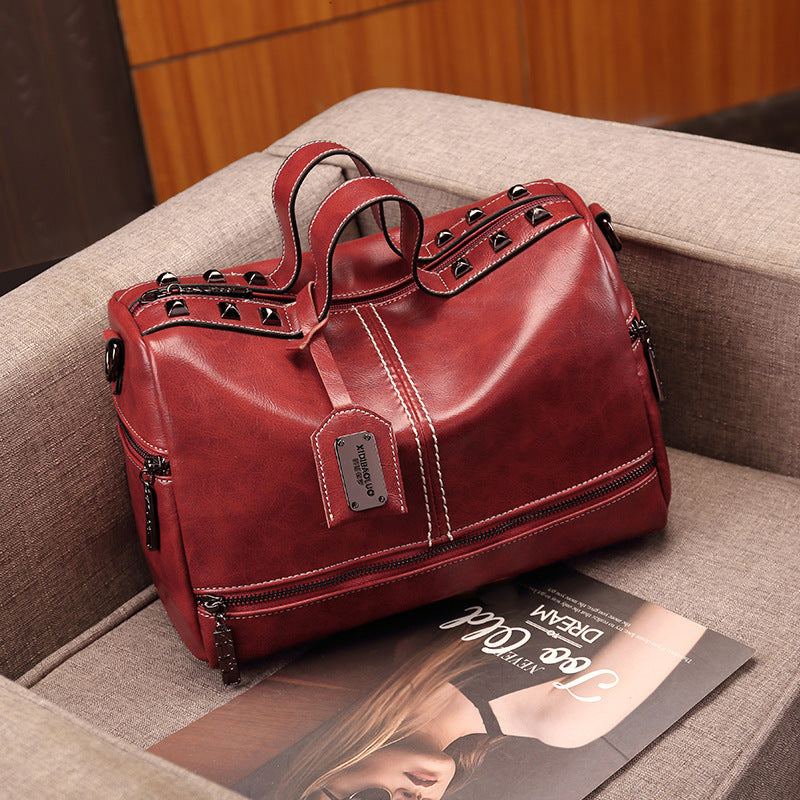 Retro American Messenger Shoulder Bag