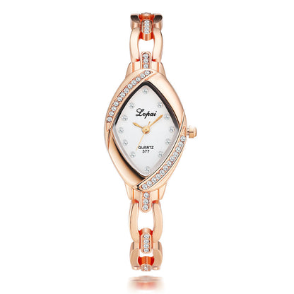 LuxeCharm Quartz Bracelet Watch