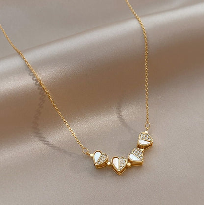 Luxury Four-Leaf Clover Pendant Necklace