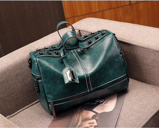 Retro American Messenger Shoulder Bag