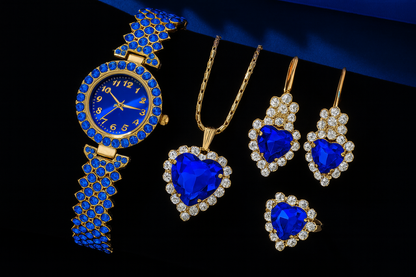 Crystal Jewelry Gift Set